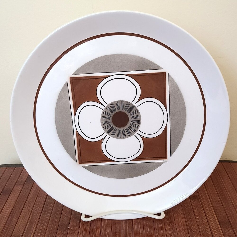 Vintage MCM Mikasa Duplex Contempo Ben Seibel 12 1/2" Serving Platter